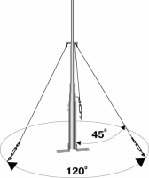 Мачта телескопическая для антенны МТП-6